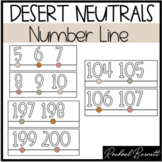 Desert Neutrals Collection: The One With The Number Line