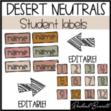 Desert Neutrals Collection: The One With The Student Labels