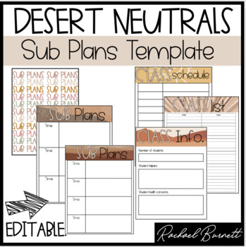 Preview of Desert Neutrals Collection: The One With The Sub Binder