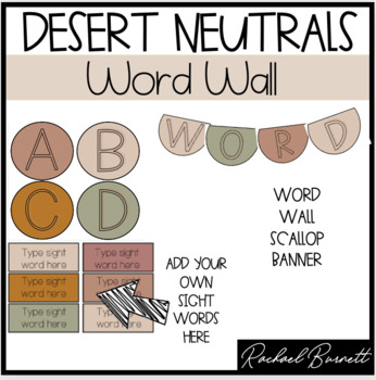 Preview of Desert Neutrals Collection: The One With The Word Wall