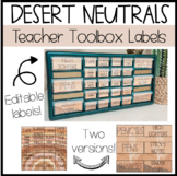Desert Neutrals Collection "The One With the Teacher Toolbox"