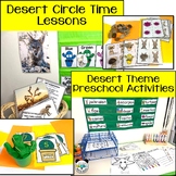 Desert Theme Circle Time, Math, Literacy Science Unit Mate