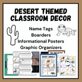 Desert Themed Wall Decor, Decorations for the Classroom - 