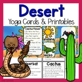 Desert Themed Yoga Cards