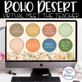 Desert Virtual Meet the Teacher - Distance Learning