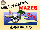 Deserted Island Multiplication Math Activity: Multiplication Maze