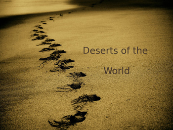 Preview of Deserts of the World