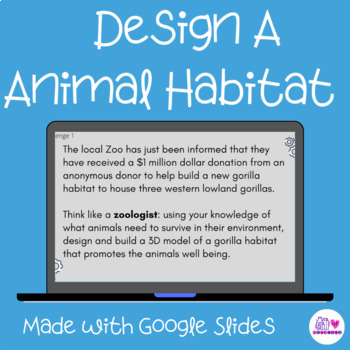 Preview of Design A Animal Habitat STEM Challenge