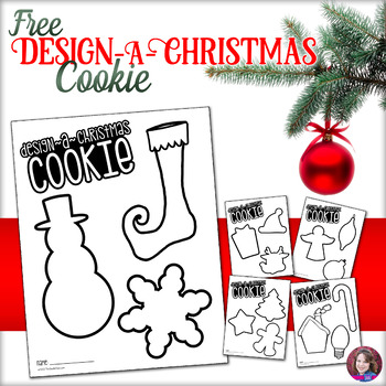 Design A Christmas Cookie Drawing Activity Free By Heidi Babin