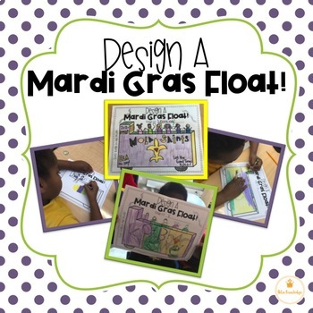 Preview of Design A Mardi Gras Float Activity