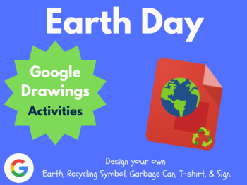 Design Earth Day with Google Drawings! (Google Classroom, Digital Art)