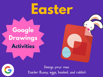 Design Easter with Google Drawings! (Google Classroom, Digital Art)