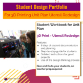 Student Design Portfolio for 3D Printing - Utensil Redesign