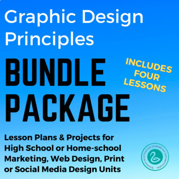 Preview of Design Principles | Color Theory | Web Projects Bundle