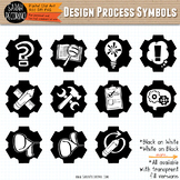 Design Process Symbols Clip Art