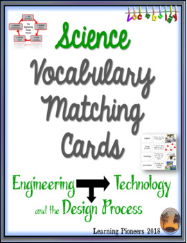 Preview of Design Process Vocabulary Matching Cards