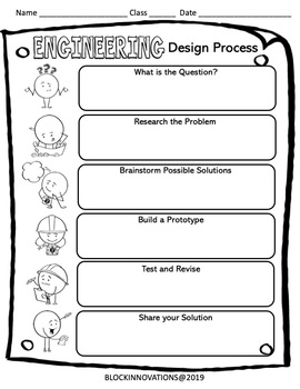 Preview of Design Process Worksheet