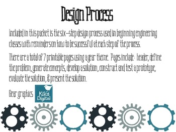 Preview of Design Process for Engineering