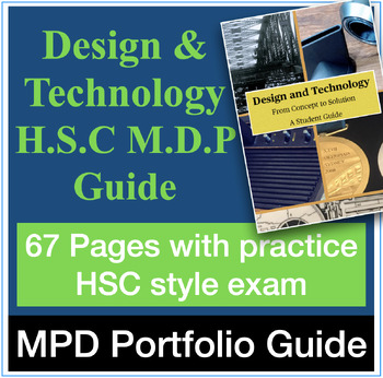Preview of Design & Technology MDP Portfolio guide  "From Concept to Solution"