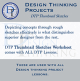 Design Thinking Projects: Thumbnail Sketches Worksheets fo