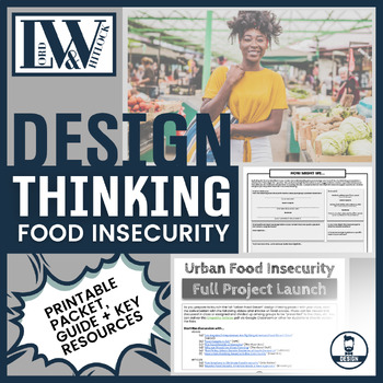 Preview of STEM Lesson: Problem-Solving Urban Food Insecurity with Design Thinking