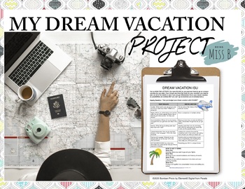 Preview of Design Your Dream Vacation ISU Project