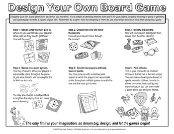 Preview of Design Your Own Board Game