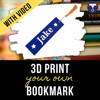 Preview of 3D Print Your Own Bookmark | A Step-by-Step Tinkercad Tutorial