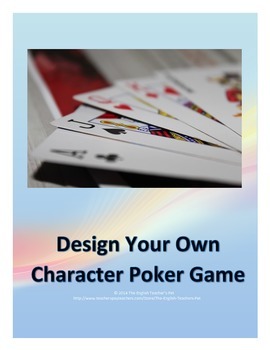 Preview of Design Your Own Character Poker Game