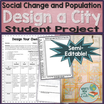 Preview of Design Your Own City Project