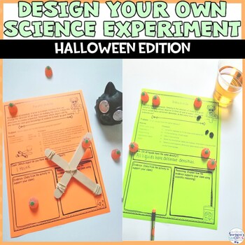 Preview of Design Your Own Halloween Experiment NGSS Activity