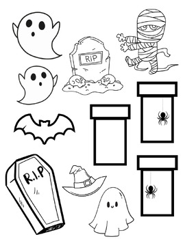 Haunted House DIY PAINT KIT, Halloween Décor