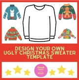 Design Your Own Ugly Christmas Sweater Template