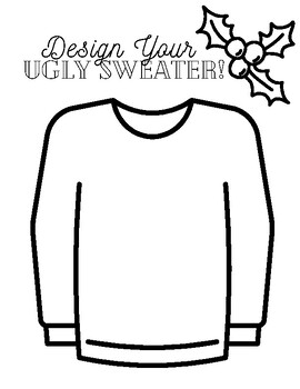 Design Your Own Ugly Sweater! (FREEBIE) by Ferrara Flourish | TPT