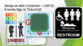 Design a ADA Compliant / LGBTQ+ friendly Sign in TinkerCAD