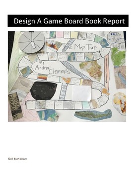 book report board game