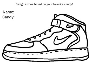 Design a Candy-Themed Shoe : Art & Design (Easy lesson, great sub plan)