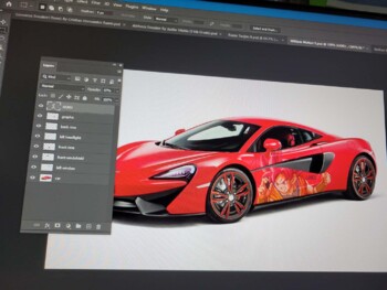 Preview of Car Design with Photoshop | 7 Video Unit Plan - Lessons & Writing Piece