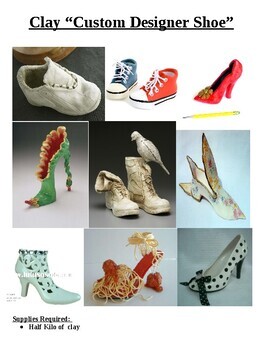 Preview of Design a "Ceramic Shoe", Bring Out The Designer In Your Students!