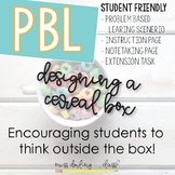 Design a Cereal Box PBL | Volume Project Based Learning