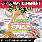 Christmas Ornament Art Project: Holiday Activity, Template
