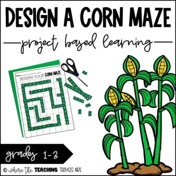 Preview of Design a Corn Maze | Fall Project Based Learning