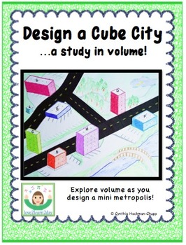 Preview of Design a Cube City...a study in volume!