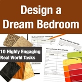 Design a Dream Bedroom: Real World Math Project for Area, 