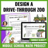 Design a Drive-Through Zoo: End of Year Math Project PBL