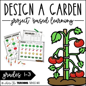 Preview of Design a Garden PBL | Math Project Based Learning