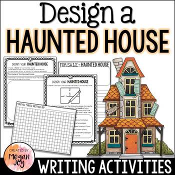 Design a Haunted House - Halloween Project & Writing Activities by