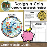Country Research Project - Design a Coin (Grade 2 Ontario 