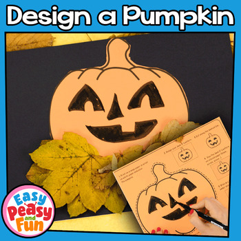 Design a Jack-o-Lantern Craft | Pumpkin Halloween Bulletin Board Decoration