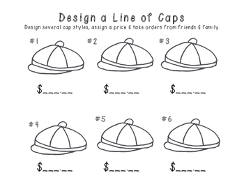 Preview of Design a Line of Caps